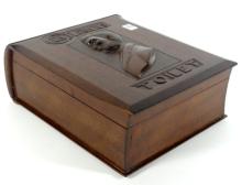 EDWARDIAN MAHOGANY MEN'S BOX