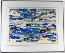 WOODCUT MONOPRINT