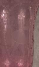 SALVIATI MURANO LARGE ETCHED GLASS VASE