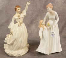 TWO ROYAL DOULTON FIGURINES