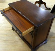 MALCOLM MAHOGANY SERVING CABINET