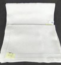 2 IRISH LINEN TABLECLOTHS