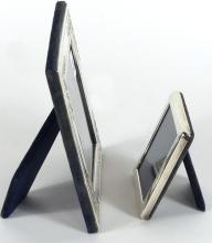 2 ENGLISH STERLING SILVER PICTURE FRAMES