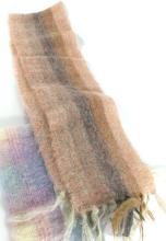 2 SCOTTISH MOHAIR SCARVES