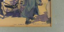 PAIR FAY TURPIN WATERCOLOURS