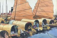 PAIR FAY TURPIN WATERCOLOURS