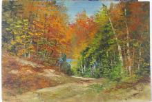 2 UNFRAMED OILS ON PANELS