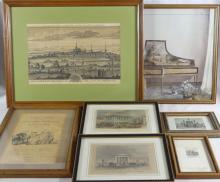 ANTIQUE ENGRAVINGS, ETC.