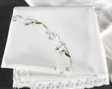 4 VINTAGE TABLECLOTHS