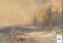 PAIR OTTO REINHOLD JACOBI WATERCOLOURS