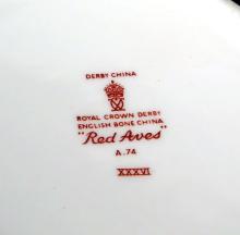 ROYAL CROWN DERBY RED AVES