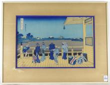 HOKUSAI WOODBLOCK PRINT