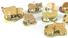 COLLECTION OF 9 ENGLISH COTTAGES