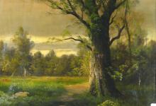 ANTIQUE OIL PAINTING ON CANVAS