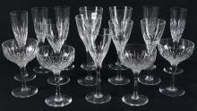 16 SCOTTISH CRYSTAL GLASSES