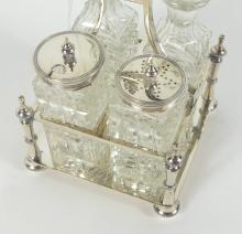 REFINED ENGLISH ANTIQUE CRUET SET