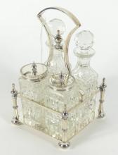 REFINED ENGLISH ANTIQUE CRUET SET