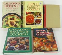 5 INTERNATIONAL COOKBOOKS