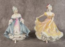 TWO ROYAL DOULTON FIGURINES