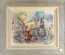 IMPRESSIONISTIC OIL ON CANVAS