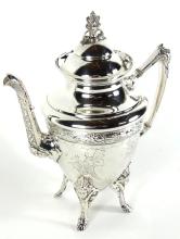 IMPRESSIVE AESTHETIC MOVEMENT COFFEE POT