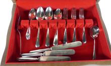 ANTIQUE 26-PIECE COMPLETE CUTLERY SET