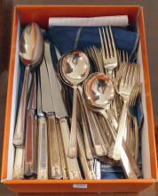 HOLMES AND EDWARDS "CENTURY" SILVER PLATE FLATWARE