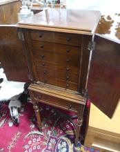 VINTAGE CUTLERY CABINET