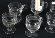 7 ANTIQUE CUSTARD CUPS