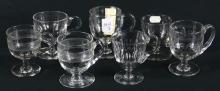 7 ANTIQUE CUSTARD CUPS
