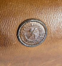 QUALITY TRAVELLER'S OVERNIGHT/BRIEFCASE LEATHER BAG