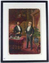 ANTIQUE LABATT'S LITHOGRAPH
