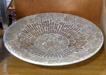 ART DECO SERVING TRAY AND CENTREPIECE BOWL