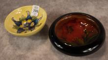 TWO MOORCROFT POTTERY BOWLS