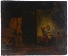 EARLY DUTCH SCHOOL OIL