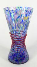 BOHEMIAN ART GLASS VASE