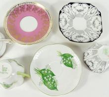 3 SHELLEY CUPS & SAUCERS