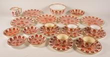 ANTIQUE MINTON PARTIAL SERVICE