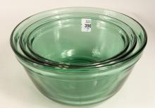 SEVEN GLASS MIXING BOWLS