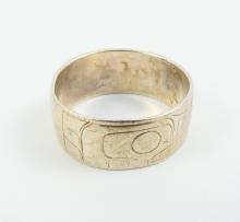 HAIDA SILVER RING