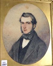 ANTIQUE WATERCOLOUR