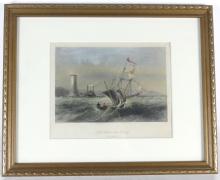 SET OF 7 ANTIQUE BARTLETT ENGRAVINGS