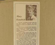 MARY KENDRICK