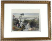 SET OF 7 ANTIQUE BARTLETT ENGRAVINGS