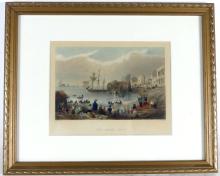 SET OF 7 ANTIQUE BARTLETT ENGRAVINGS
