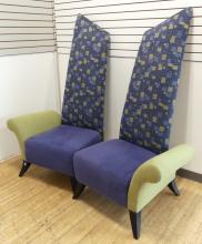 PAIR OF FUNKY ARMCHAIRS