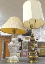 TWO TABLE LAMPS