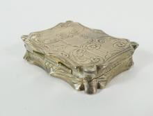 ANTIQUE SILVER VINAIGRETTE