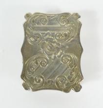 ANTIQUE SILVER VINAIGRETTE