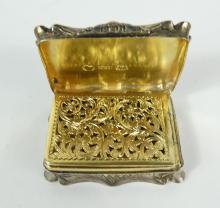 ANTIQUE SILVER VINAIGRETTE